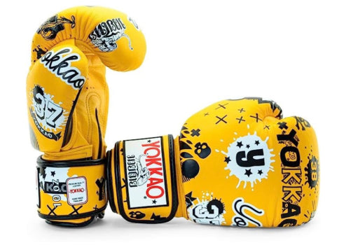 YOKKAO Premium Velcro Boxing Training Gloves (2 Colors)