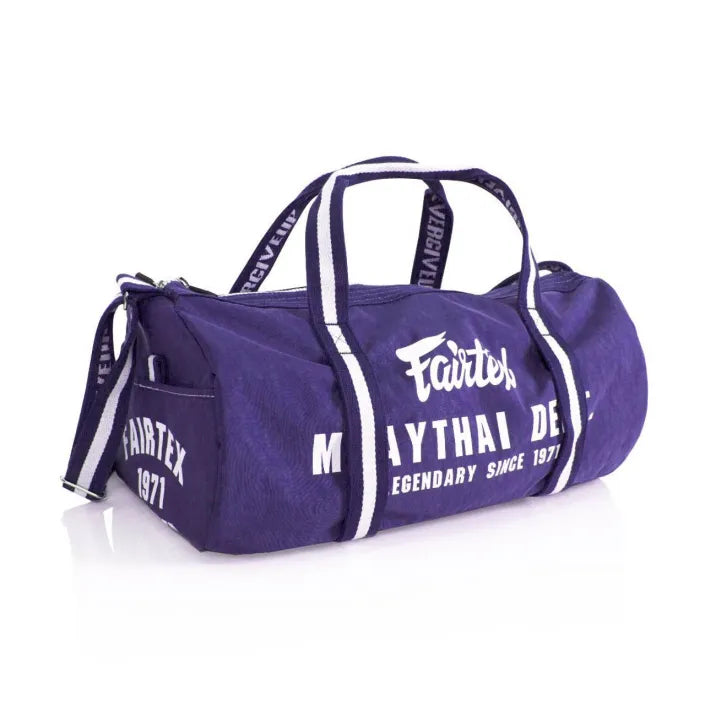 Fairtex BAG9 Retro Style Barrel Gym Bag (5 Colors)