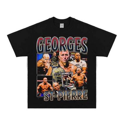 Georges "Rush" St-Pierre Retro T-Shirt