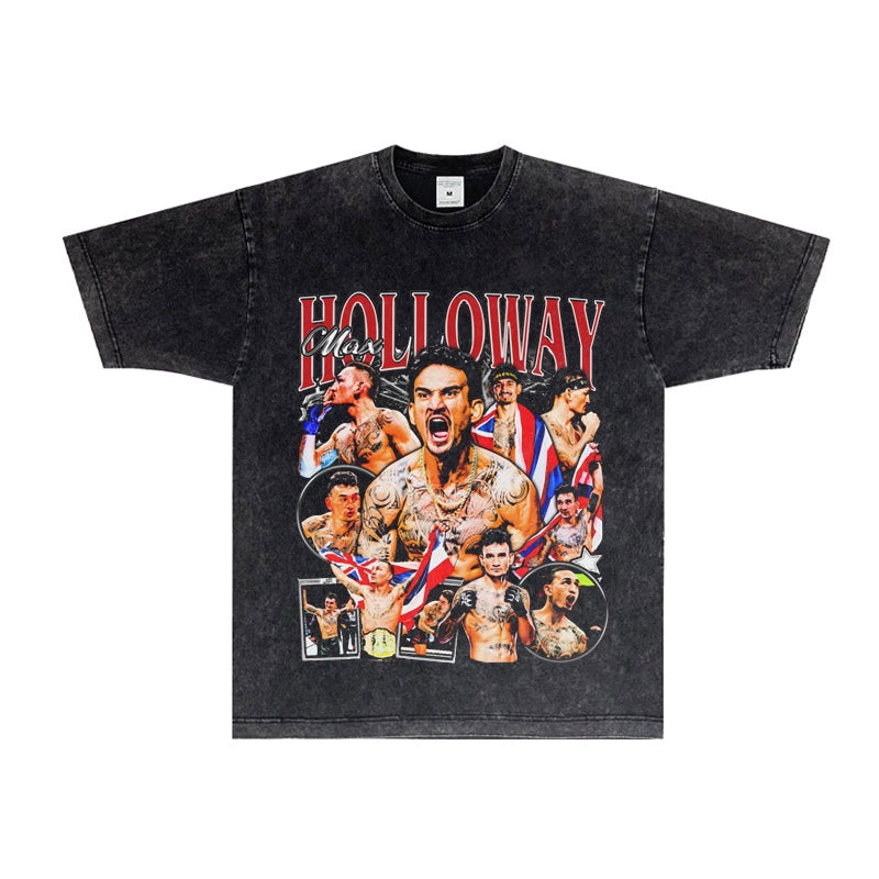 Max "Blessed" Holloway Retro T-Shirt