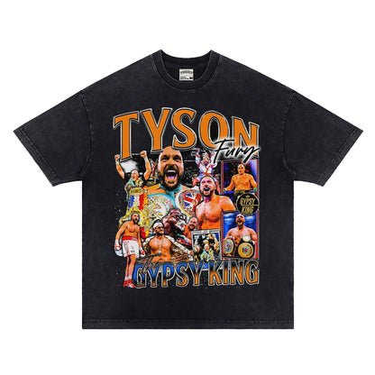 Tyson "The Gypsy King" Fury Retro T-Shirt