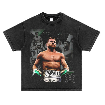 Saúl "Canelo" Álvarez Retro T-Shirt