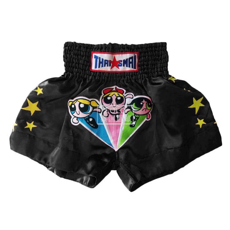 Thaismai Powerpuff Girls Fight Shorts (2 Colors)