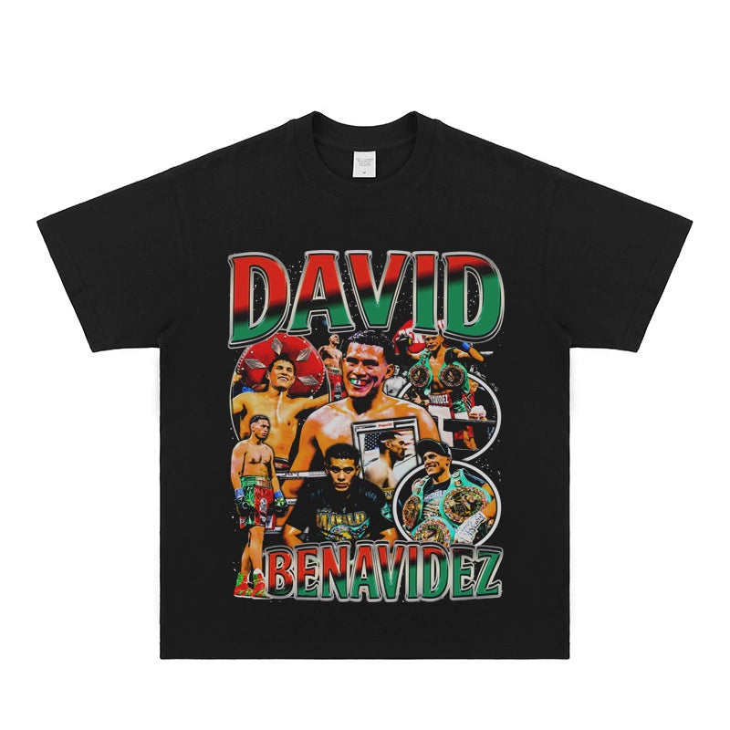 David "The Red Flag" Benavidez Retro T-Shirt