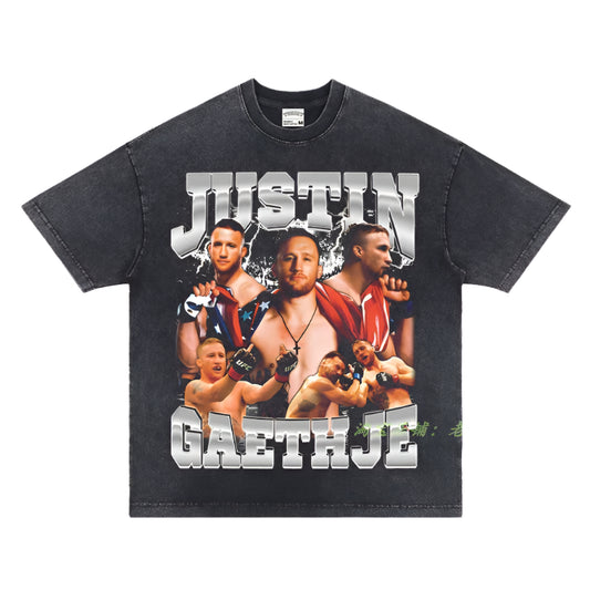 Justin "The Highlight" Gaethje Retro T-Shirt