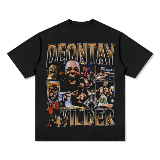 Deontay "Bronze Bomber" Wilder Retro T-Shirt