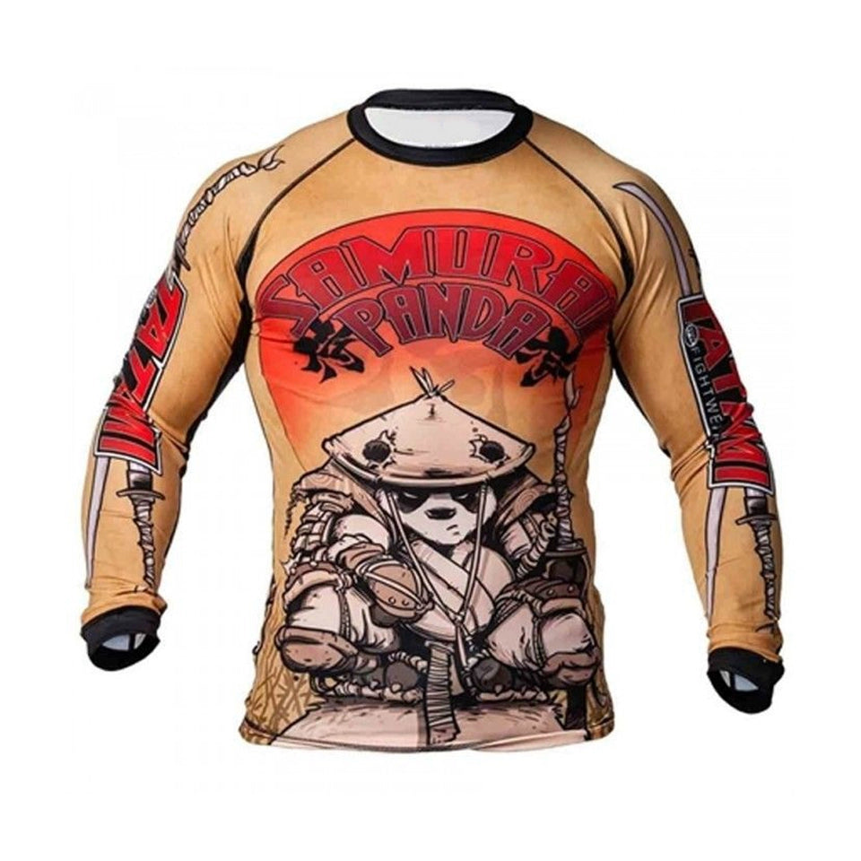 Tatami Long Sleeved Samurai Panda Rashguard