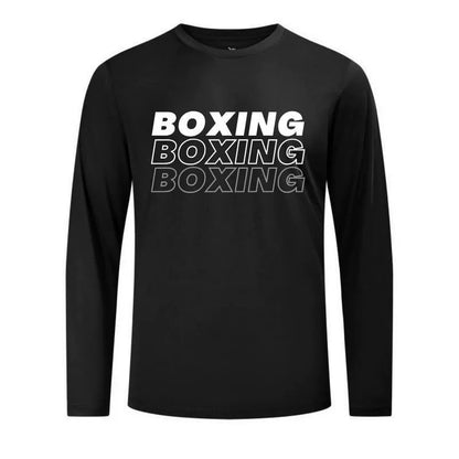 "Boxing" Long Sleeved Training Shirt (2 Colors)