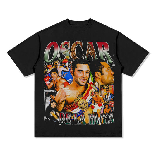 Oscar "The Golden Boy" De La Hoya Retro T-Shirt