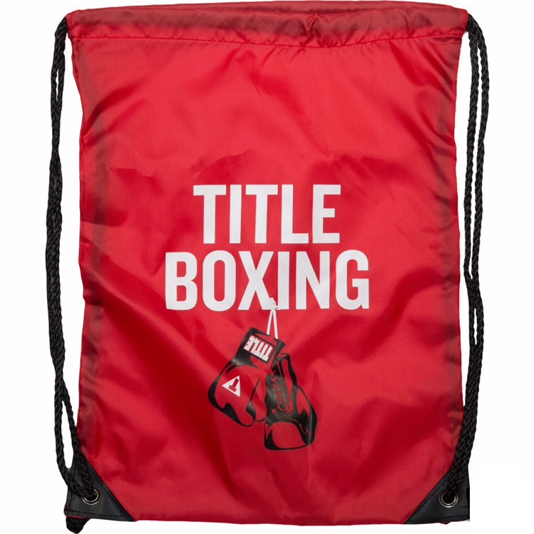 TITLE Drawstring Gym Bag