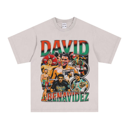 David "The Red Flag" Benavidez Retro T-Shirt