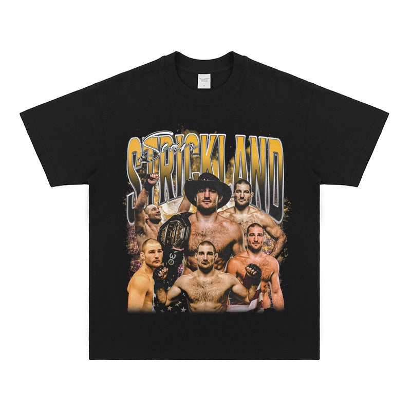 Sean "Tarzan" Strickland Retro T-Shirt