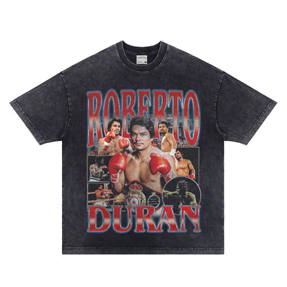 Roberto "Manos de Piedra" Durán Retro T-Shirt