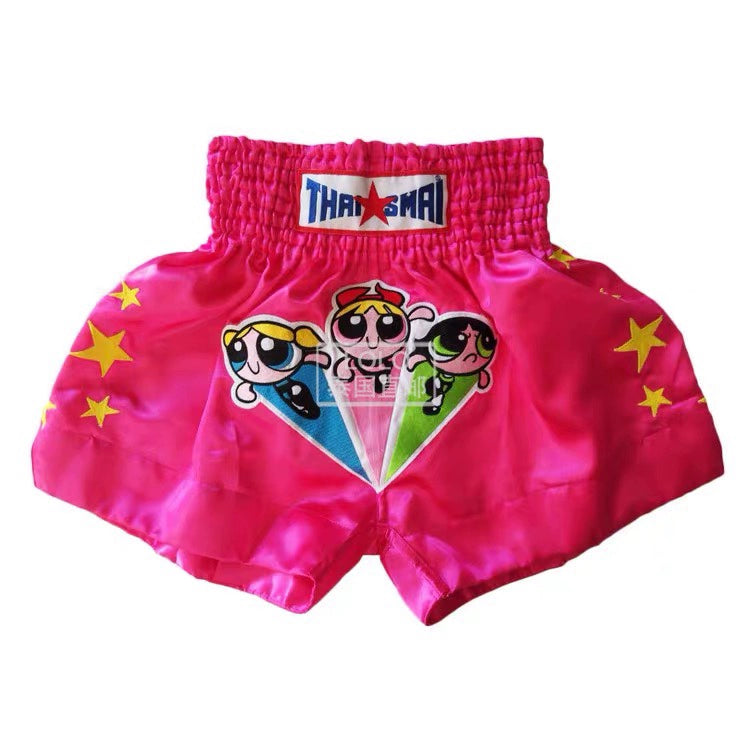 Thaismai Powerpuff Girls Fight Shorts (2 Colors)